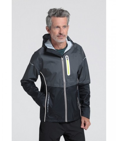 Accelerate Mens Waterproof Active Jacket Black $29.14 Jackets