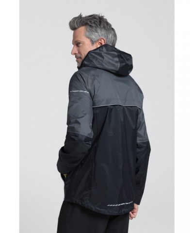 Accelerate Mens Waterproof Active Jacket Black $29.14 Jackets