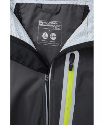 Accelerate Mens Waterproof Active Jacket Black $29.14 Jackets