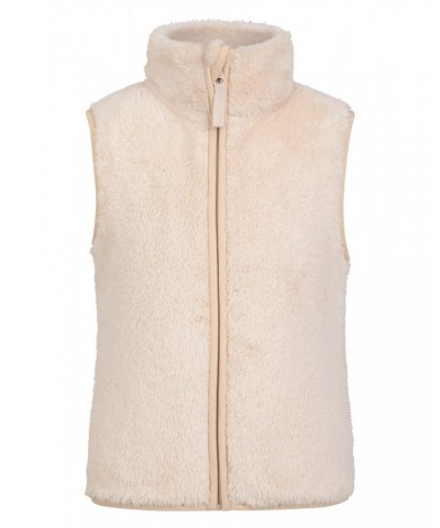 Teddy Kids Fleece Vest Beige $15.65 Fleece