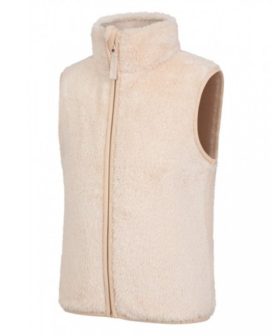 Teddy Kids Fleece Vest Beige $15.65 Fleece