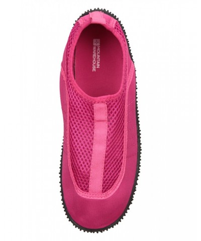 Bermuda Womens Aqua Shoes Dark Pink $13.76 Footwear