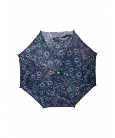 Kids Printed Umbrella Turquoise $9.53 Accessories