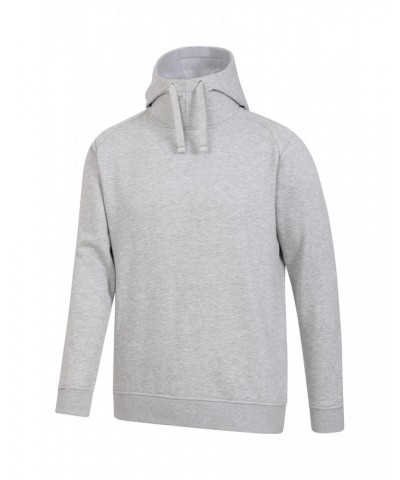 Alder Mens High Neck Hoodie Grey $17.10 Tops