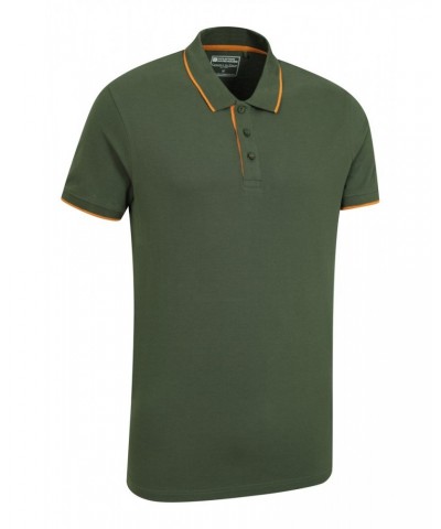 Lakeside II Mens Polo Shirt Dark Green $14.84 Tops