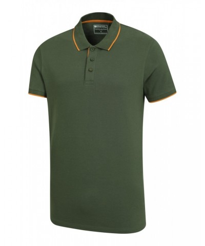 Lakeside II Mens Polo Shirt Dark Green $14.84 Tops