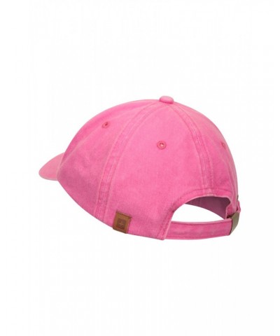 Washed Kids Baseball Cap Dark Pink $8.39 Accessories