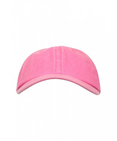 Washed Kids Baseball Cap Dark Pink $8.39 Accessories