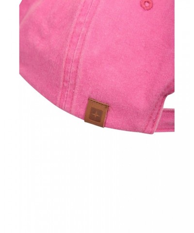 Washed Kids Baseball Cap Dark Pink $8.39 Accessories