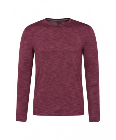 Sphere IsoCool Mens T-Shirt Dusky Wine $13.79 Active