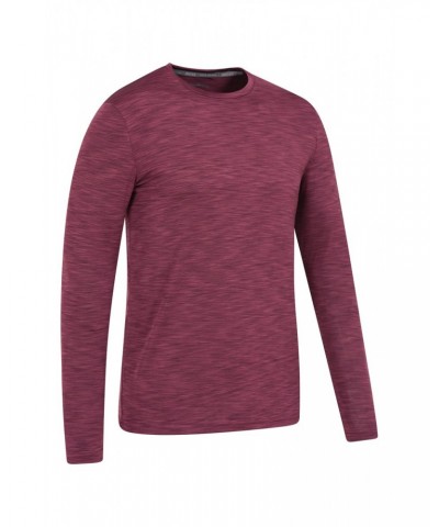 Sphere IsoCool Mens T-Shirt Dusky Wine $13.79 Active