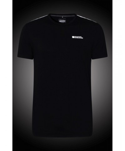 Iso-Viz Mens Active T-Shirt Black $15.29 Active