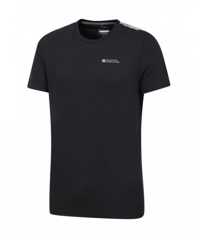 Iso-Viz Mens Active T-Shirt Black $15.29 Active