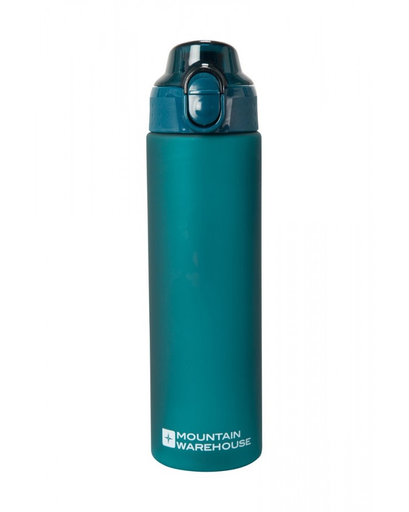 BPA Free Push Lid Bottle - 24 oz. Petrol $11.19 Walking Equipment