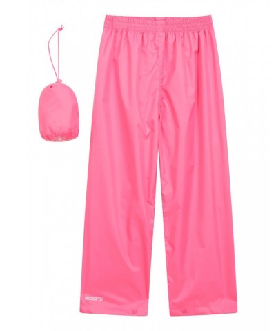 Pakka II Kids Waterproof Overpants Bright Pink $12.99 Pants