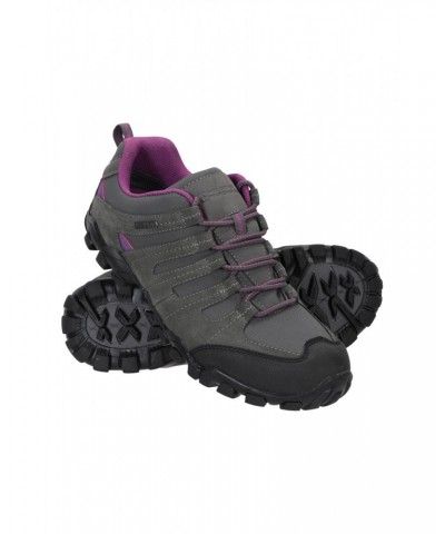 Belfour Womens Outdoor Hiking Shoes Grey $27.60 Footwear