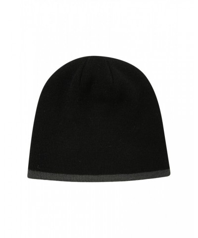 St Anton Mens Beanie Black $10.63 Accessories