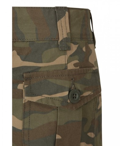 Camo Cargo Kids Shorts Beige $18.47 Pants