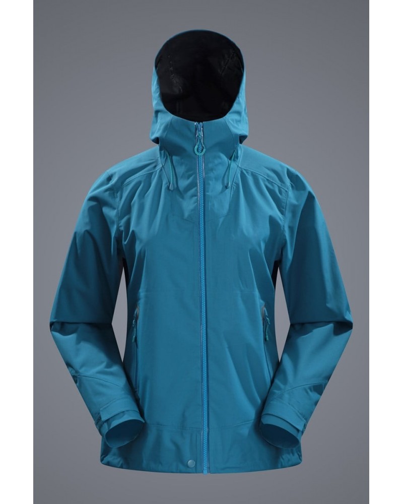 Ultra Trolltunga Womens Waterproof Jacket Teal $62.00 Jackets