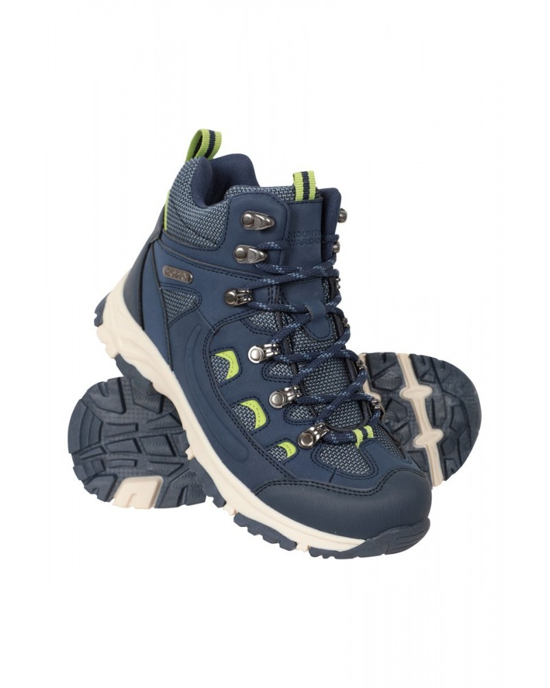 Adventurer Kids Waterproof Boots Blue $22.05 Footwear