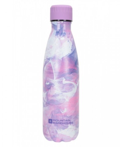 Printed Double-Walled Bottle - 16 oz Purple $13.24 Accessories