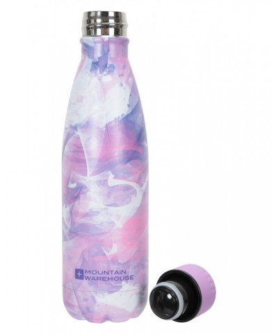 Printed Double-Walled Bottle - 16 oz Purple $13.24 Accessories