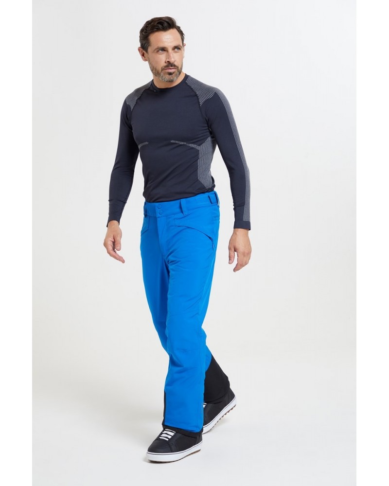 Orbit 4 Way Stretch Mens Ski Pants Blue $43.19 Pants