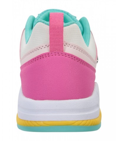 Colourblock Kids Waterproof Sneakers Pink $13.53 Footwear