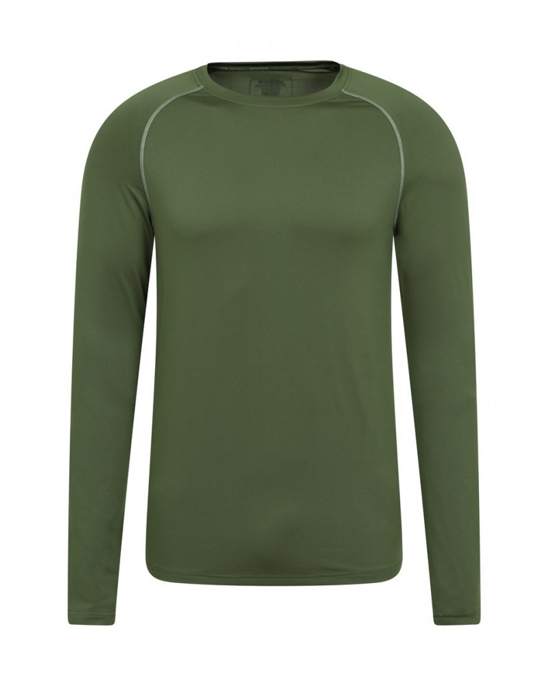 Energy Mens Recycled Active Top Khaki $12.74 Active