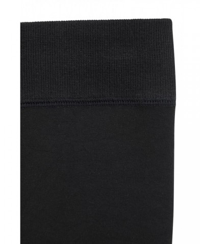 Kids Fluffy Fleece Lined Leggings Black $10.00 Active