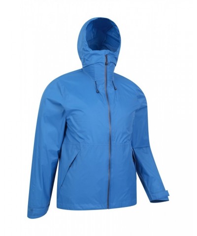 Swerve Mens Packaway Waterproof Jacket Bright Blue $23.50 Jackets