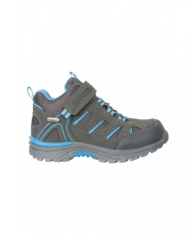 Drift Junior Waterproof Boots Grey $21.59 Footwear