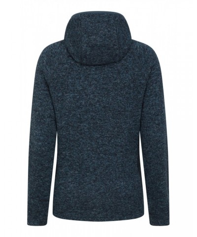 Nevis Womens Full Zip Hoodie Dark Blue $25.97 Fleece