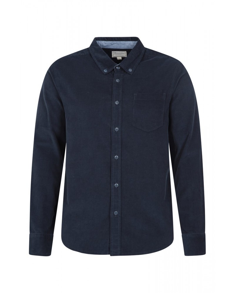 Crosby Mens Cord Shirt Blue $14.99 Tops