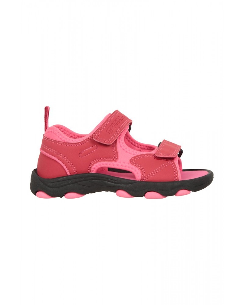 Pebble Junior Sandals Dark Pink $12.18 Footwear