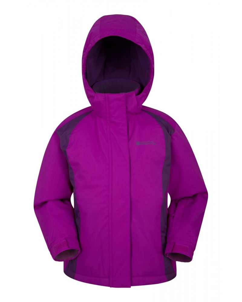 Honey Kids Ski Jacket Dark Purple $24.74 Jackets