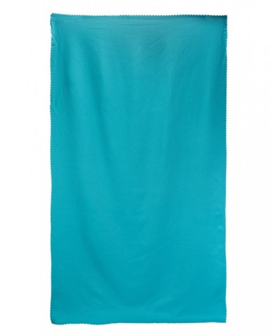 Clip Travel Towel - 70 x 130cm Teal $12.74 Travel Accessories