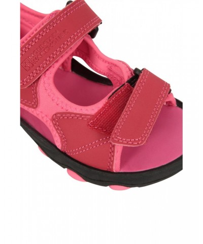 Pebble Junior Sandals Dark Pink $12.18 Footwear