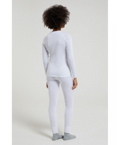 Talus Womens Thermal Top White $13.24 Thermals