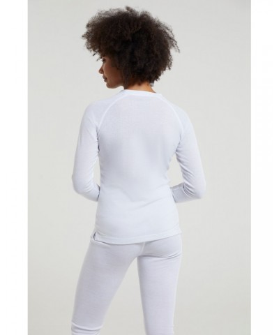 Talus Womens Thermal Top White $13.24 Thermals