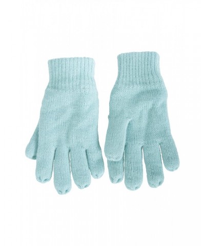 Kids Knitted Thinsulate Thermal Gloves Teal $10.00 Accessories