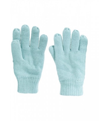 Kids Knitted Thinsulate Thermal Gloves Teal $10.00 Accessories