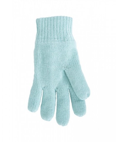 Kids Knitted Thinsulate Thermal Gloves Teal $10.00 Accessories