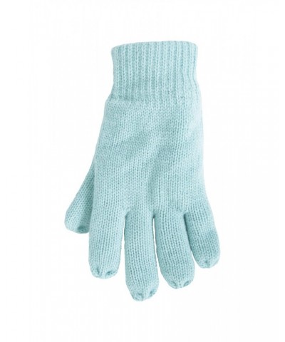 Kids Knitted Thinsulate Thermal Gloves Teal $10.00 Accessories