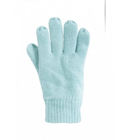 Kids Knitted Thinsulate Thermal Gloves Teal $10.00 Accessories