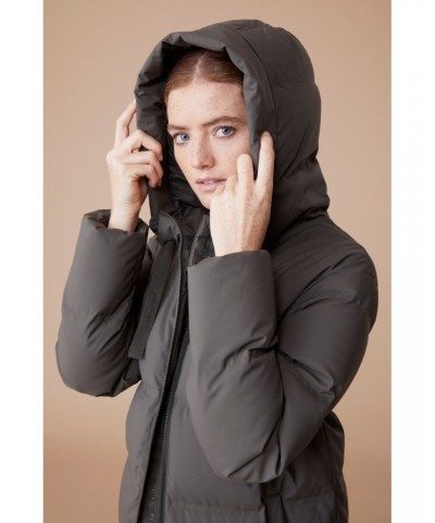 Cosi Cloud Womens Down Coat Khaki $38.88 Jackets