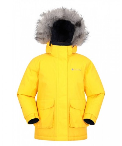 Ranger 3 Kids Waterproof Parka Jacket Mustard $23.84 Jackets