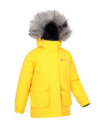 Ranger 3 Kids Waterproof Parka Jacket Mustard $23.84 Jackets