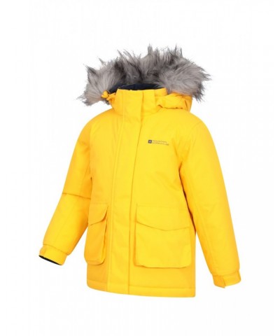 Ranger 3 Kids Waterproof Parka Jacket Mustard $23.84 Jackets