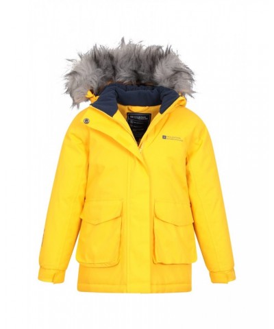 Ranger 3 Kids Waterproof Parka Jacket Mustard $23.84 Jackets